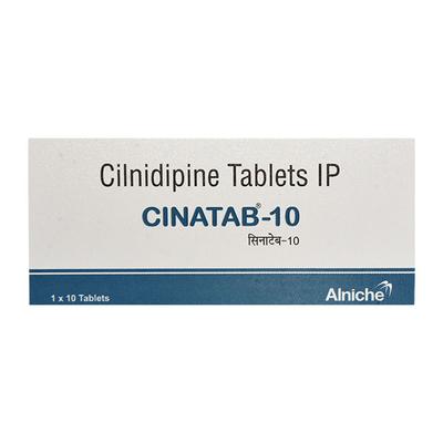 CINATAB 10 Tablet 10's - Hypertension-Cal