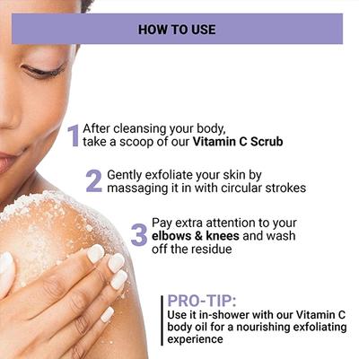 Sereko Clarifying Body Scrub Vitamin C & Epsom Salts 100 g - Scrubs & Exfoliants