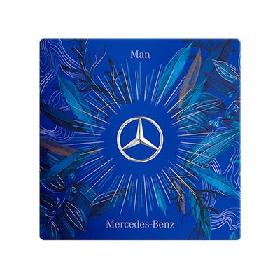 Mercedes-Benz Man Gift Set (Eau De Toilette 100ml + Shower Gel 100ml + After Shave Balm 100ml) 1's - Men Perfumes (Edt/Edp)
