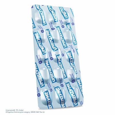 Unienzyme Tablet 15'S - Digestive Health