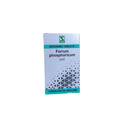 Dr.Willmar Schwabe Ferrum Phosphoricum Biochemic Tablet 30X 25 gm - Bio-Chemic