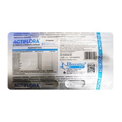 ACTIFLORA Capsule 10's - Diarrhoea-Ant