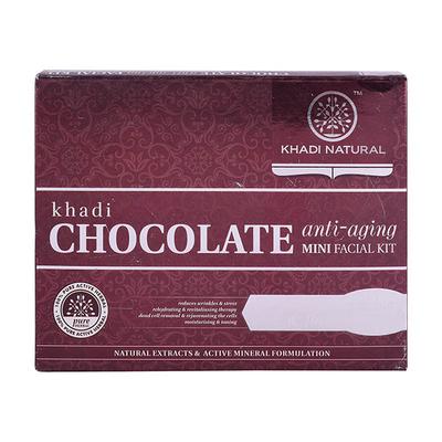 KHADI NATURAL CHOCOLATE MINI FACIAL KIT 75 gm - Facial Kits