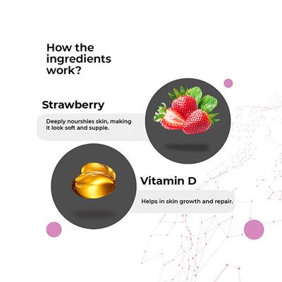 Cosmos by Bewakoof Magic Vitamin Face Sheet With Strawberry & Vitamin D 25 gm - Sheet Masks