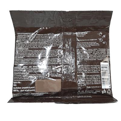 Indica Creme Hair Colour - 3 Darkest Brown 40 ml - Crème