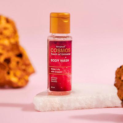 Cosmos by Bewakoof Body Wash with Water Lily & Copper (small) 30 ml - Shower Gels & Body Wash