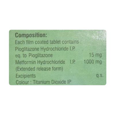 MYSENSI M FORTE Tablet 10's - Diabetes-Ant