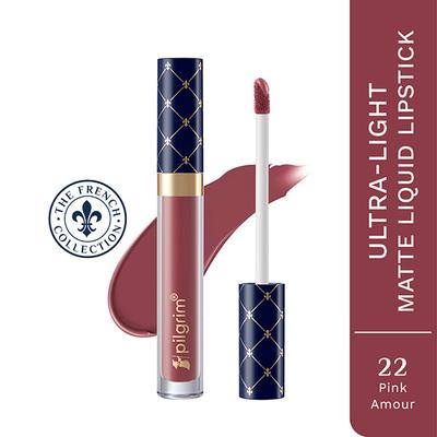 Pilgrim The French Collection Oh So Creme Liquid Lipstick - Pink Amour 3.5 ml - Liquid Lipsticks