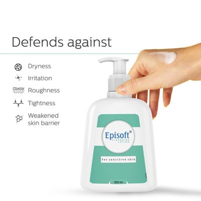 Episoft Cleansing Lotion for Sensitive Skin 250 ml - Face Wash & Cleansers