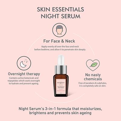Dot & Key Skin Essentials Night Serum - Peony & Verbena 15 ml - Face Serum