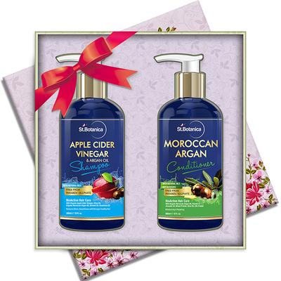 Stbotanica Moroccan Argan Hair Shampoo + Argan Hair Conditioner 600 ml - Shampoos