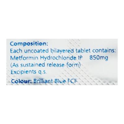 Metadoze Ipr 850mg Tablet 10'S - Diabetes-Ant
