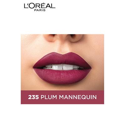 L'Oreal Paris Color Riche Moist Matte Lipstick, 235 Plum Mannequin 3.7 Gm - Lipsticks