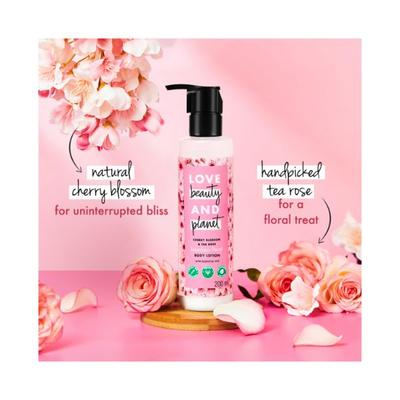 Love Beauty And Planet Cherry Blossom & Tea Rose Body Lotion - 190 ml - Lotions & Creams