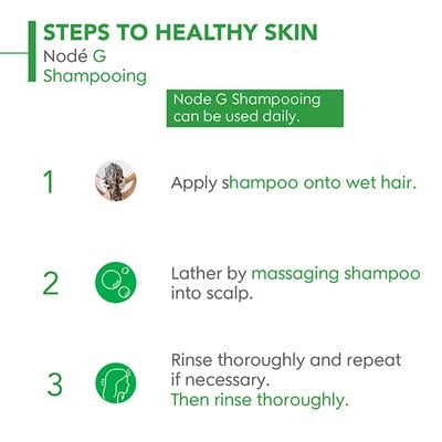 Bioderma Node G Purifying shampoo for hair with tendency to oiliness 400 ml - Shampoos