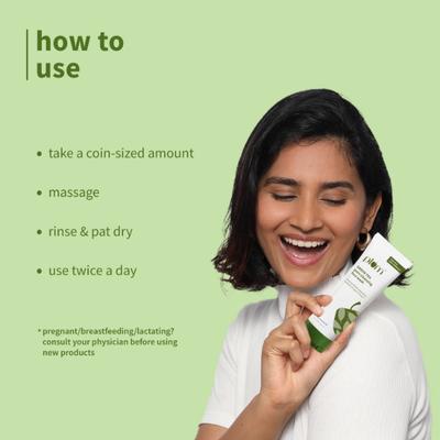 Plum Green Tea Pore Cleansing Face Wash - Acne Face Wash, Oily Skin Face Wash for Women & Men 100 ml - Face Wash & Cleansers