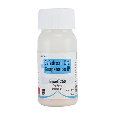 Bicef 250mg Syrup 30ml - Bacterial Infections-Cep