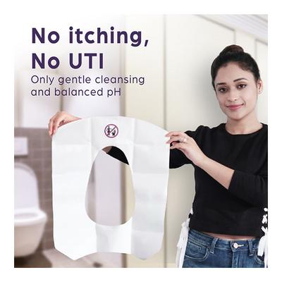 Sanfe Disposable Seat Guard Paper Toilet Seat Cover 20's - Toilet Seat Sanitizer