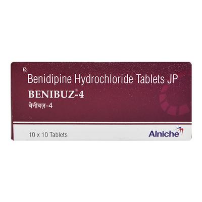 Benibuz 4mg Tablet 10'S - Hypertension-Cal