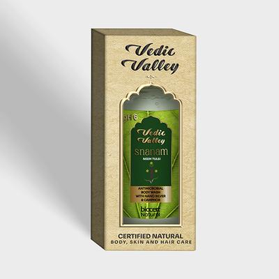 Vedic Valley BODY WASH NEEM TUSLI CERTIFIED NATURAL 300 ml - Shower Gels & Body Wash