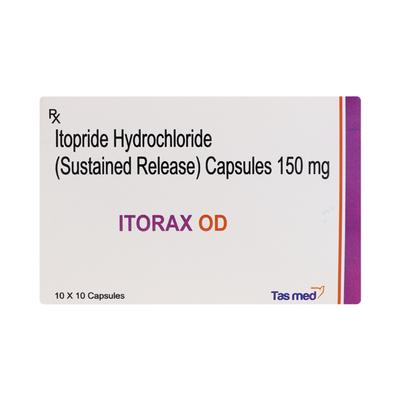 ITORAX OD Capsule 10's - Ulcer/Reflux/Flatulence-Aaa