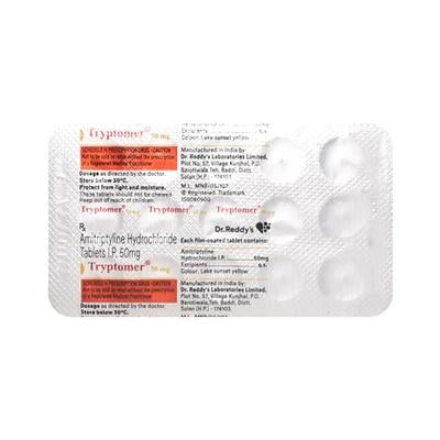 Tryptomer 50mg Tablet 15'S - Depression-Ant
