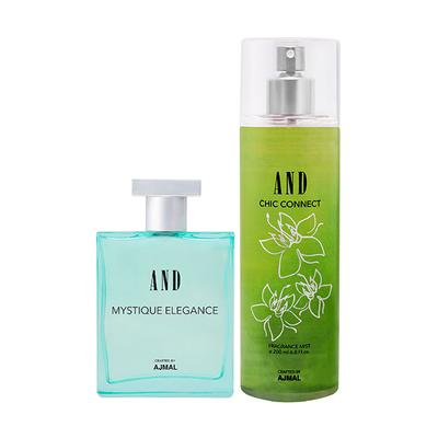 AND MystE EDP & ChicC Mist Pack of 2 250 ml - Body Mist/Spray