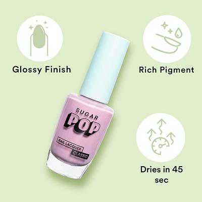 SUGAR POP Nail Lacquer 02 Bubblegum Dreams 10 ml - Nail Polish