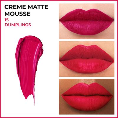 Insight Cosmetics Creme Matte Mousse Dumpling 6.5 gm - Liquid Lipsticks