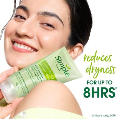 Simple Kind To Skin Refreshing Facial Wash 100 ml - Face Wash & Cleansers