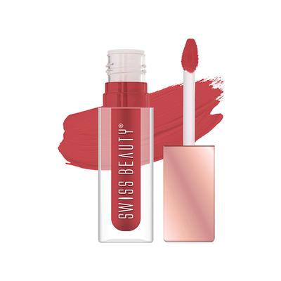 Swiss Beauty Hold Me Matte Liquid Lipstick (Daring Salmon) 4.5 ml - Liquid Lipsticks