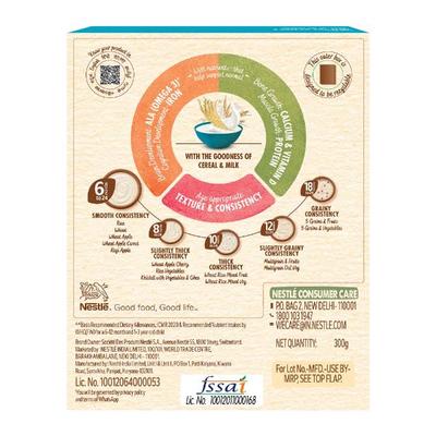 Nestle Cerelac Baby Food Cereal No Refined Sugar - Rice (For 6 to 24 Months Baby) 300 g - Baby And Infant Supplements