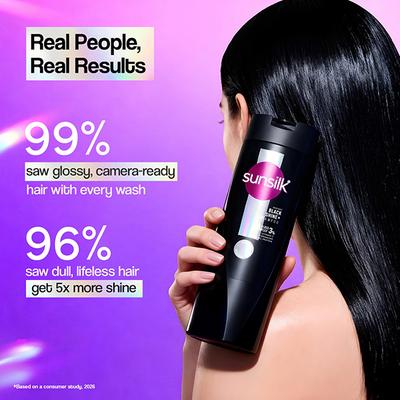 Sunsilk Radiant Black Shine Shampoo 350 ml - Shampoos