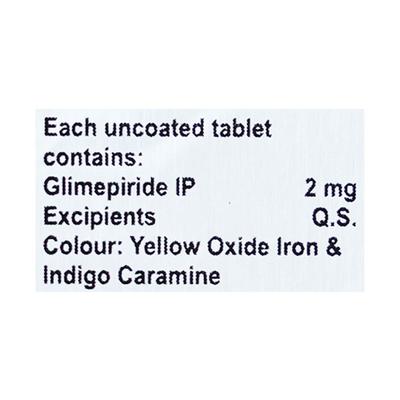 CUPRIDE 2 Tablet 10's - Diabetes-Ant