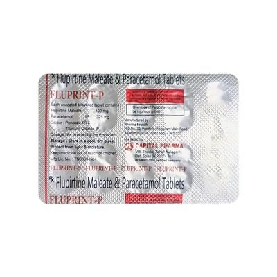 FLUPRINT P Tablet 10's - Pain relief-Nsa