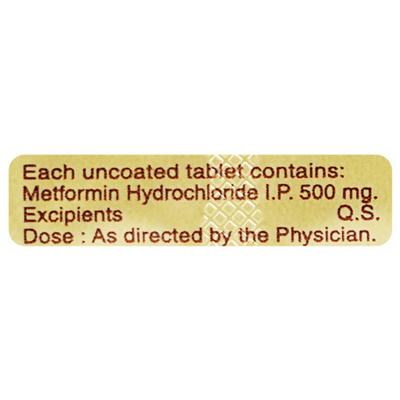 Forson 500mg Tablet 10'S - Diabetes-Ant