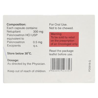 Akynzeo Capsule 1'S - Cancer Oncology-Sup