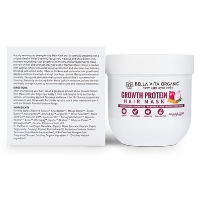 Bella Vita Organic Growth Protein Hair Mask 200 gm - Conditioners