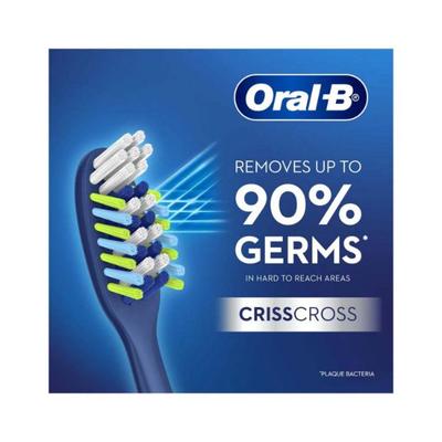 Oral B Criss Cross - Family toothbrushes - Soft 4's - Toothbrushes