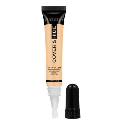 Swiss Beauty Cover & Hide Concealer - (Light Beige) 12 gm - Concealer