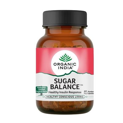 Organic India Sugar-Balance Capsules 60's - Diabetes (Fitness)