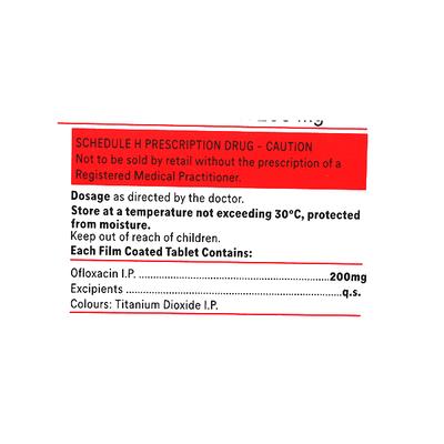 Norilet O 200mg Tablet 10'S - Bacterial Infections-Qui