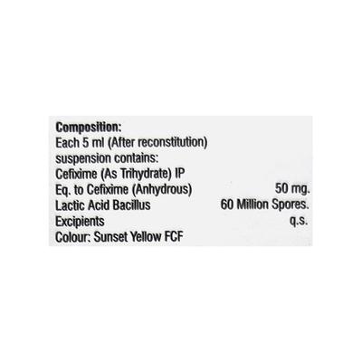 NICCEF LB 50 ORANGE FLAVOUR Dry Syrup 30ml - Bacterial Infections-Cep
