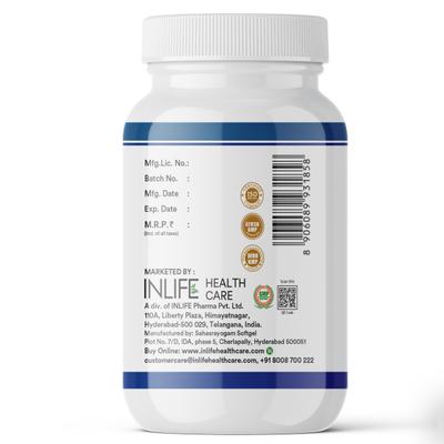 INLIFE Fish Oil 1000 mg Softgel 60's - Omega Fish Oil Fatty Acids