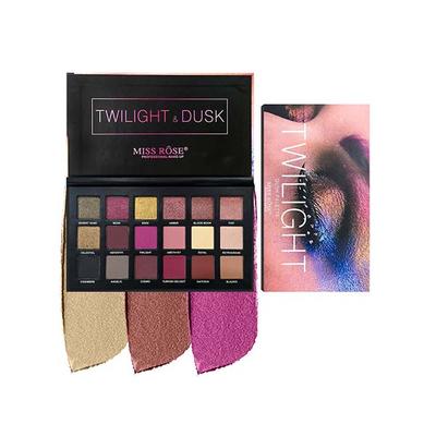 Miss Rose 18 Color Glitter & Matte Eyeshadow Palette 7001 - 013 20 gm - Face Palettes
