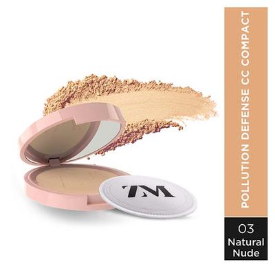 Zayn & Myza Pollution Defense CC With SPF 30 Compact, Natural Nude 9 gm - Compact Powder