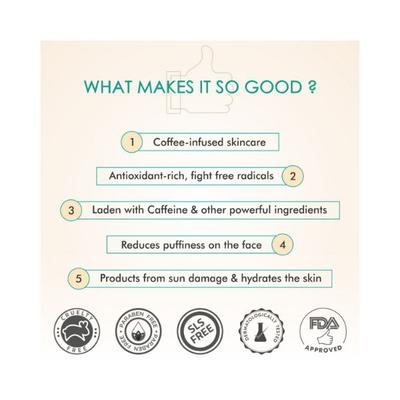 mCaffeine Morning Puffiness Fix - Hydrate & De-Puff 70 ml - Under Eye Creams & Serums