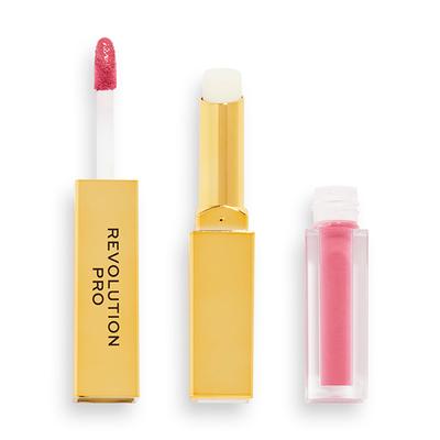Revolution Pro Supreme Stay 24h Lip Duo Lipstick - Struck 1ml + 1.5 gm - Lipsticks