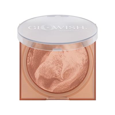 Huda Beauty Glowish Soft Radiance Bronzing Powder 02 Medium 8 gm - Bronzers