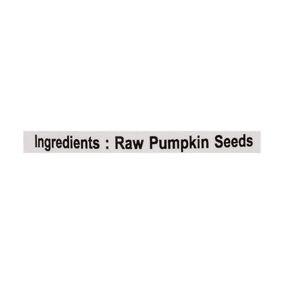 Nutting Else Raw Pumpkin Seeds 250 gm - Nutritional Bars